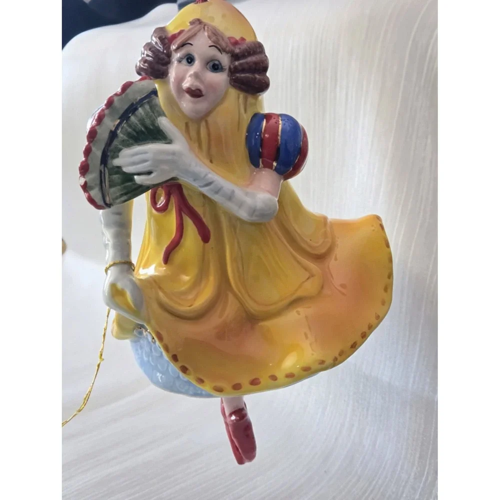 Vanmark Belle of the‎ Ball Christmas Tree Ornament Lazy Wizard Blue Sky Charmers